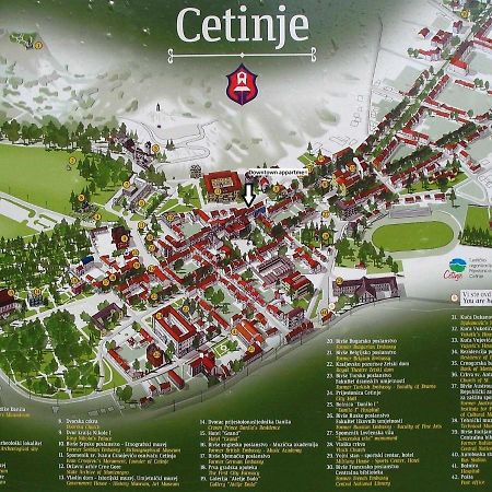 Downtown Apartment Cetinje Exteriör bild